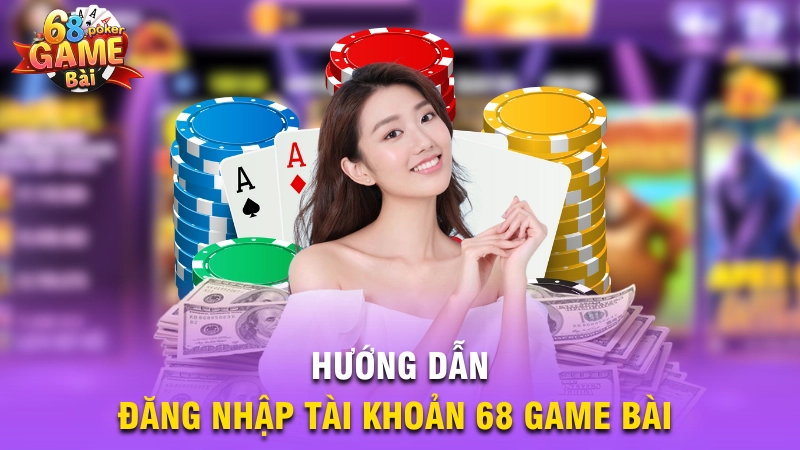 Hướng dẫn đăng nhập tài khoản 68 Game Bài